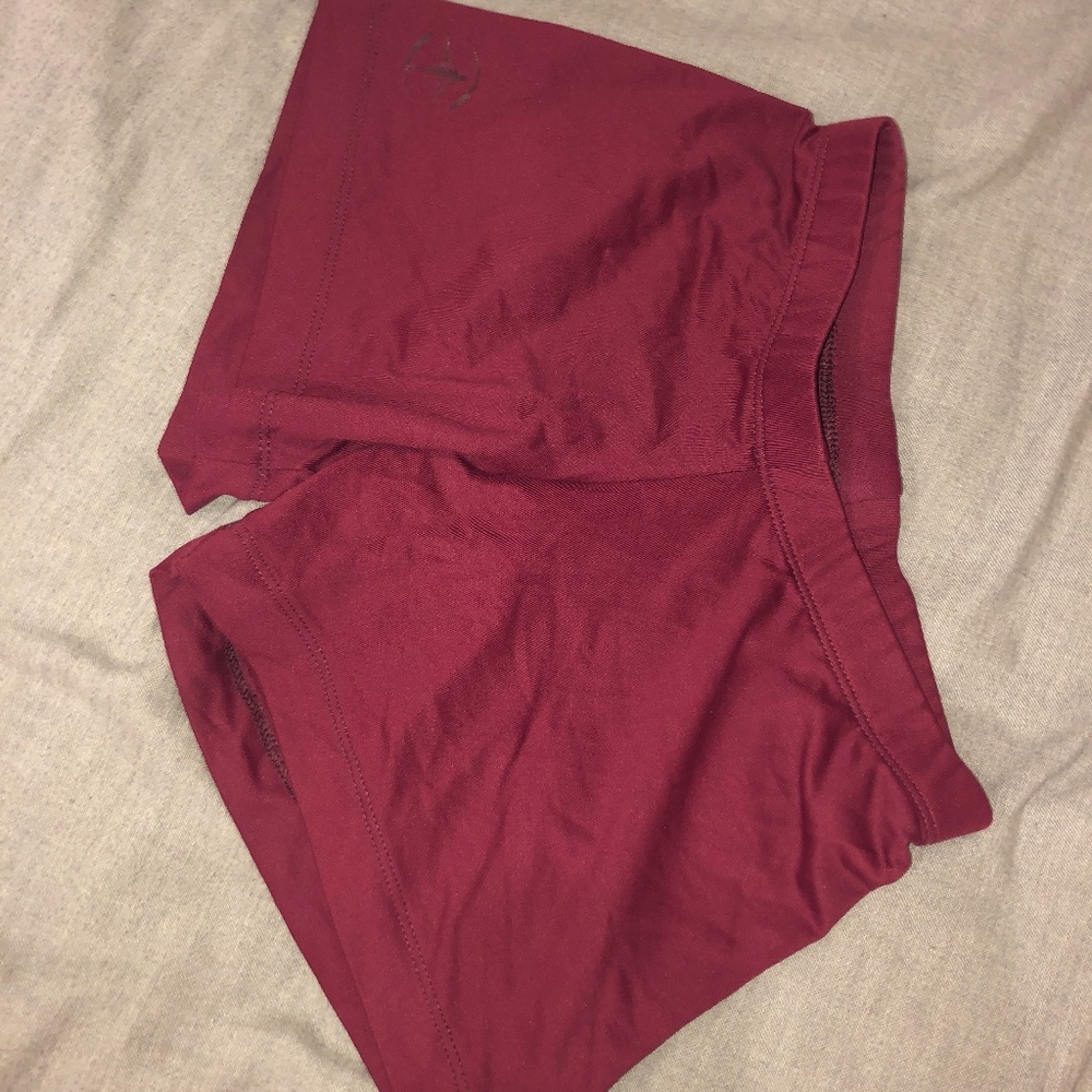 Child small dance wear moi spandex shorts
